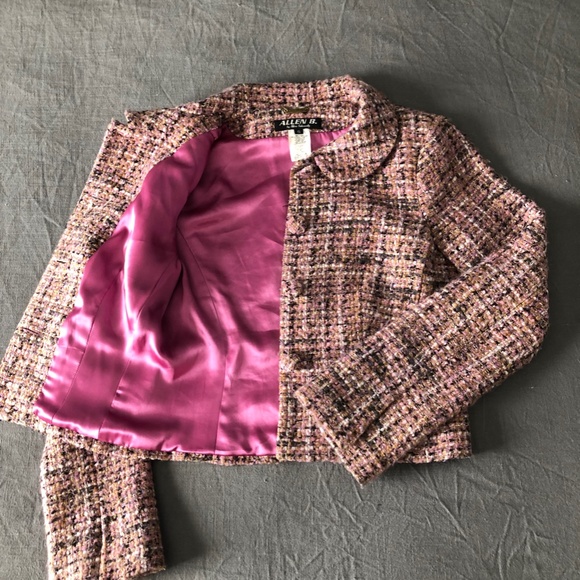Allen B. Pink Tweed Jacket - Picture 2 of 5